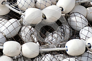 Black White Fishing Nets Alaska
