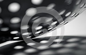 Black and white flatwares