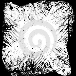 Black and white frame