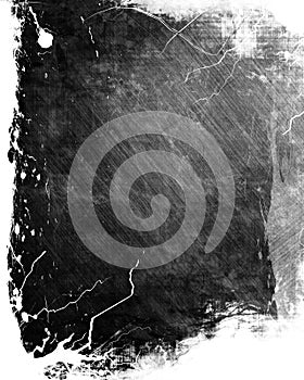 Black and white frame