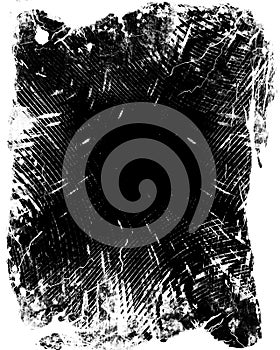 Black and white frame