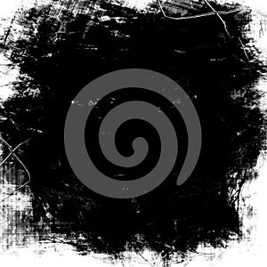 Black and white frame