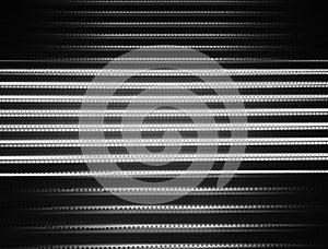 Black and white futuristic computer code background