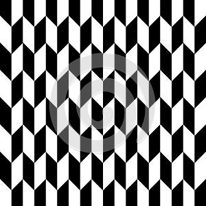 BLACK WHITE GEOMETRIC BACKGROUND PATTERN WALLART