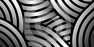 black and white geometric background