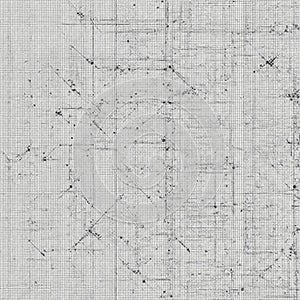 Black And White Geometric Grid Pattern Texture