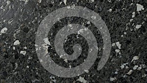 Black, White, and Gray Speckled Granite Countertop Texture