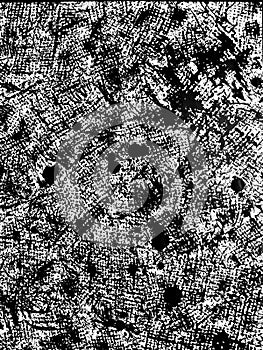 Black and white grunge. Distress overlay texture. Abstract surface