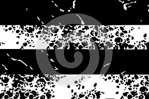 Black and White Grunge Distressed Texture Background. Dirty Distressed Grunge Surface in Monochrome.