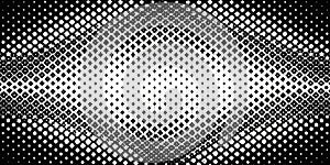 Black and White Grunge Halftone Pattern Texture Background (Repeat
