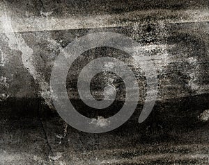 Black and white grunge texture background, use for overlay on im