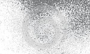 Black and white halftone grunge texture.