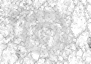 a black and white halftone pattern with a white background, a black and white halftone pattern with dots with grunge effect,