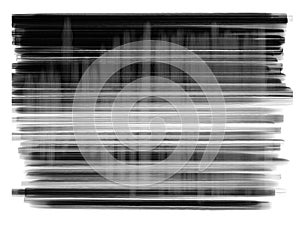 Black and White horizontal and vertical Texture on White Background