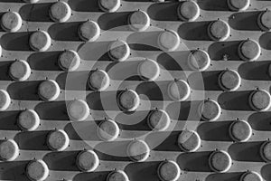 Black-and-white image texture barrier