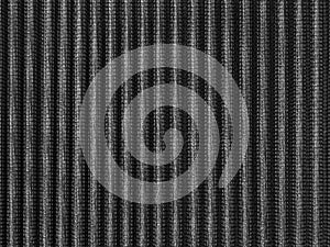 Black and white industrial abstract background by closeup texture of car airconditioner purifier filter