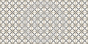 Black and white islamic seamless pattern
