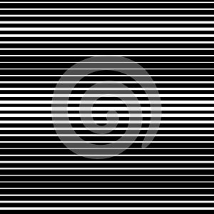 Black and white line pattern. Straight stripes. Parallel direct monochrome lines. Template for backgrounds
