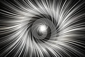 Black and white lines vortex speed texture effect photo