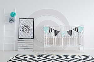 Black and white nursery