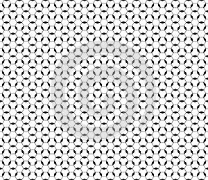 Black & white ornamental geometric pattern, thin lines