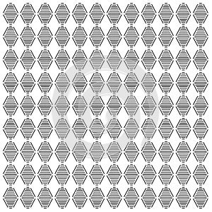 Black White Ornamental Pattern Texture Background