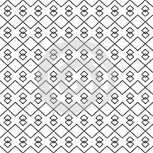 Black White Ornamental Pattern Texture Background