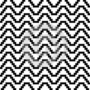 Black White Ornaments Aztecs Pattern Texture Background