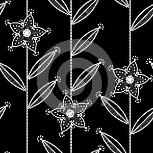 Black-and-white pattern
