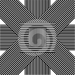 black and white pattern design wallpaper line art Digital paper, background illustration