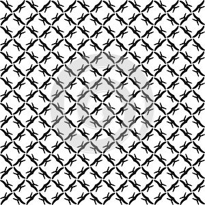 black and white pattern.