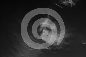 Cloud formation of the cirrus type