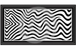 a black and white picture of a zigzag pattern