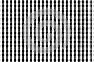 Black and White Plaid Textile Fabric Texture