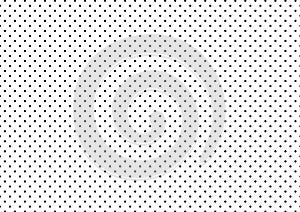 Black and white polka dot seamless pattern design background wallpaper