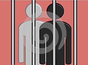 Black and White Prisoners (Vector)