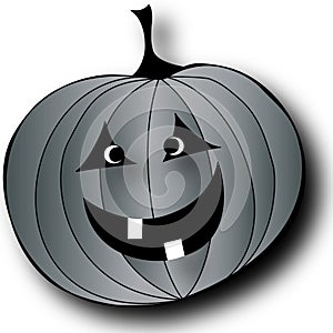 Black and White Pumpkin