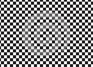 black and white racing and checkered pattern