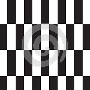 Black white rectangle shape pattern background