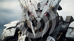 Intense Sci-fi Robot: Realistic 4k Barbatos With Dynamic Action-packed Scenes photo