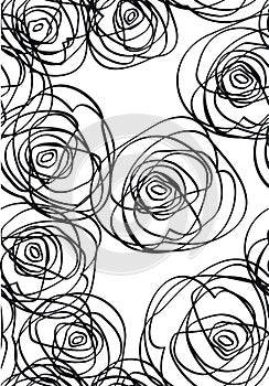 Black and White roses