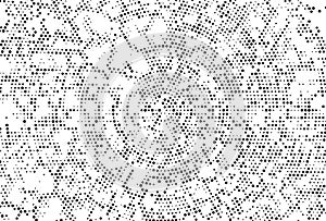 Black and white seamless grunge dot pattern vector art texture illustration design