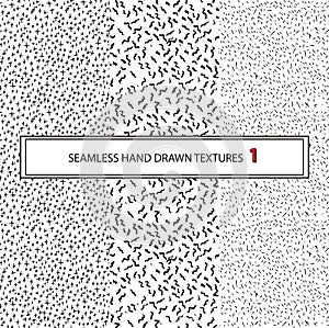 Black and white seamless pattern 1