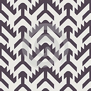 Black and White Seamless Vector Pattern for Textile Design