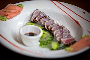 Black and White Sesame Tuna