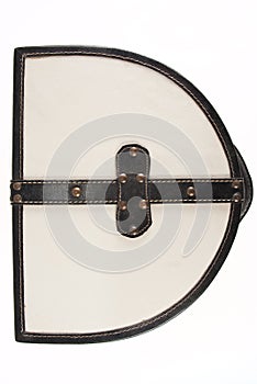 Black and white shoe box