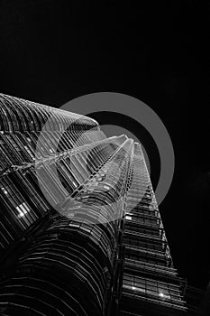 Black and White Skyscrapper photo
