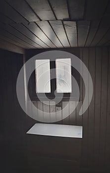 Black and white space