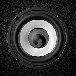 Black & white speaker