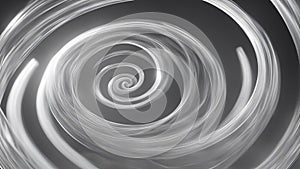 black and white spiral _A smoky spiral that radiates heat and light